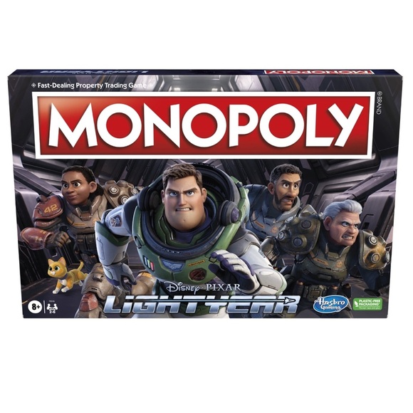 Monopoly Disney and Pixar's Lightyear Edition Board Game for Kids and Family - Picture 1 of 3